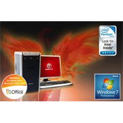 PC BARBONE W FENIX Ultra - Intel DC E5500/2GB/500GB/DVDRW/Windows 7 Profesional