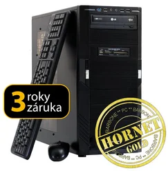 PC BARBONE W HORNET Gold - AMD FX-8120/8GB/1TB/AMD HD7870 OC s 2GB/DVDRW/Windows 7 Professional