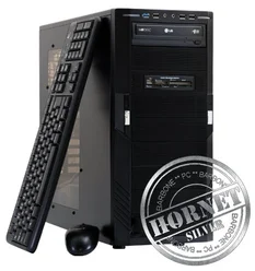 PC BARBONE W HORNET Silver - AMD FX-4100/4GB/500GB/AMD HD7850 OC s 2GB/DVDRW/Windows 7 Professional