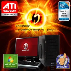 PC BARBONE W SEVEN GT Intel Core i7 870/4GB/1TB/HD5870/DVD-RW/Windows 7 Home Premium