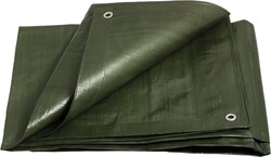 PE plachta zakrývací 4x6m 100g/m2 zelená