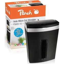 Peach Auto Micro Cut skartovač PS600-10 - Skartovače