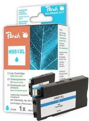 Peach cartridge s čipem cyan HC, kompatibilní s HP CN046AE, No. 951XL