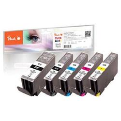 Peach Combi Pack kompatibilní s Canon PGI-5, CLI-8 313257 - Cartridge inkoustové