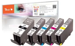 Peach Combi Pack kompatibilný s Canon PGI-5, CLI-8 313257