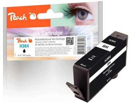 Peach H364 black kompatibilný s HP č. 364, CB316EE