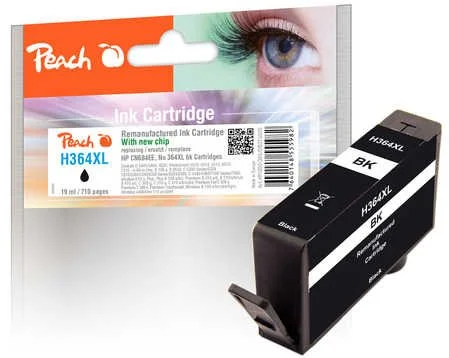 Peach H364XL čierna kompatibilná s HP No. 364XL, CN684EE (PI300-365) 315505