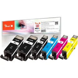 PEACH kompatibilní cartridge Canon PGI-520/CLI-521 MultiPack Plus