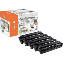 PEACH kompatibilný toner HP č. 415A MultiPack Plus, 2xbk, c, m, y, výťažnosť 2x2400, 3x2100