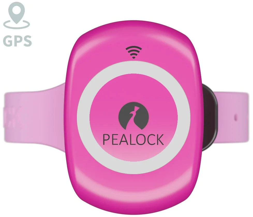 Pealock 2 - elektronický zámok - ružový