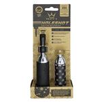 PEATY'S HOLESHOT CO2 PUMP + BOMBIČKY 2 KS - MTB (25G) - ČIERNA (PPR-HTI-MTB-BLK-12)