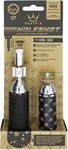 PEATY'S HOLESHOT CO2 PUMP + BOMBIČKY 2 KS - MTB (25G) - STRIEBORNÁ (PPR-HTI-MTB-SIL-12)