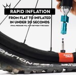 PEATY'S HOLESHOT CO2 PUMP + BOMBIČKY 2 KS - MTB (25G) - STRIEBORNÁ (PPR-HTI-MTB-SIL-12)