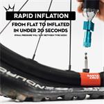 PEATY'S HOLESHOT CO2 PUMPA + BOMBIČKY 2 KS - MTB (25G) - SILVER (PPR-HTI-MTB-SIL-12)