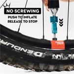 PEATY'S HOLESHOT CO2 PUMPA + BOMBIČKY 2 KS - ROAD & GRAVEL (16G) - SLATE (PPR-HTI-RAG-SLT-12)