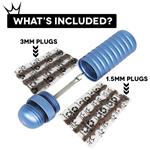 PEATY'S HOLESHOT TUBELESS PUNCTURE PLUGGER KIT - SILVER (PPR-TPP-SIL-12)