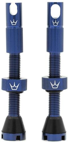 PEATY'S X CHRIS KING (MK2) NAVY TUBELESS VALVES 42MM 