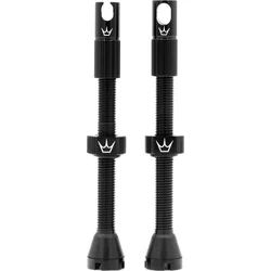 PEATY'S X CHRIS KING (MK2) TUBELESS VALVES - 60MM / BLACK WORKSHOP PACK (26 PCS) 