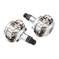 Pedály SHIMANO PDM505 stříbrné
