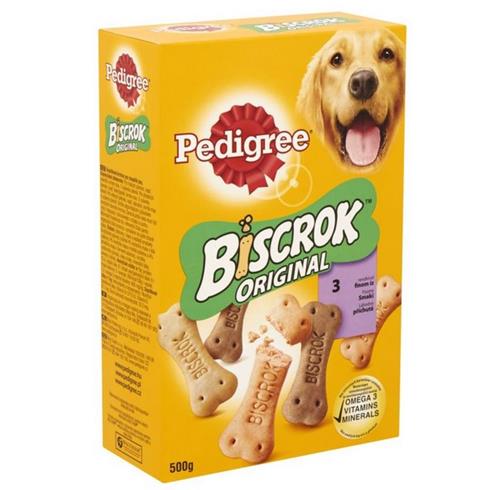Pedigree pochoutka Biscrock 500g