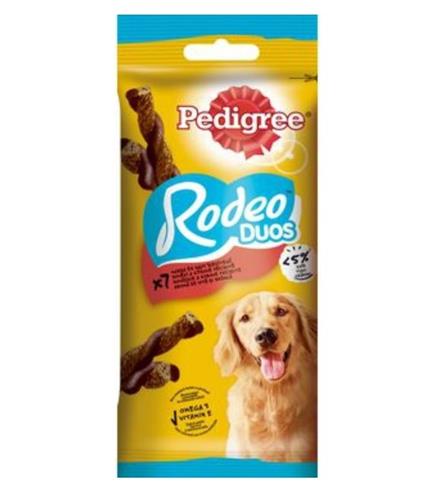 Pedigree pochoutka Rodeo Duo s kuřecím a slaninou 123g