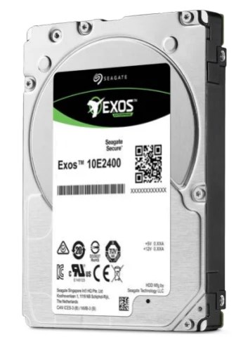 Pevný disk SEAGATE 1200GB EXOS 10E2400, 2,5", SAS, 512n, 10000 otáčok za minútu, 128 MB vyrovnávacia pamäť
