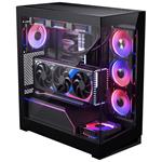 Phanteks NV5 MK2 Mid-Tower, skriňa E-ATX, tvrdené sklo, DRGB - čierna