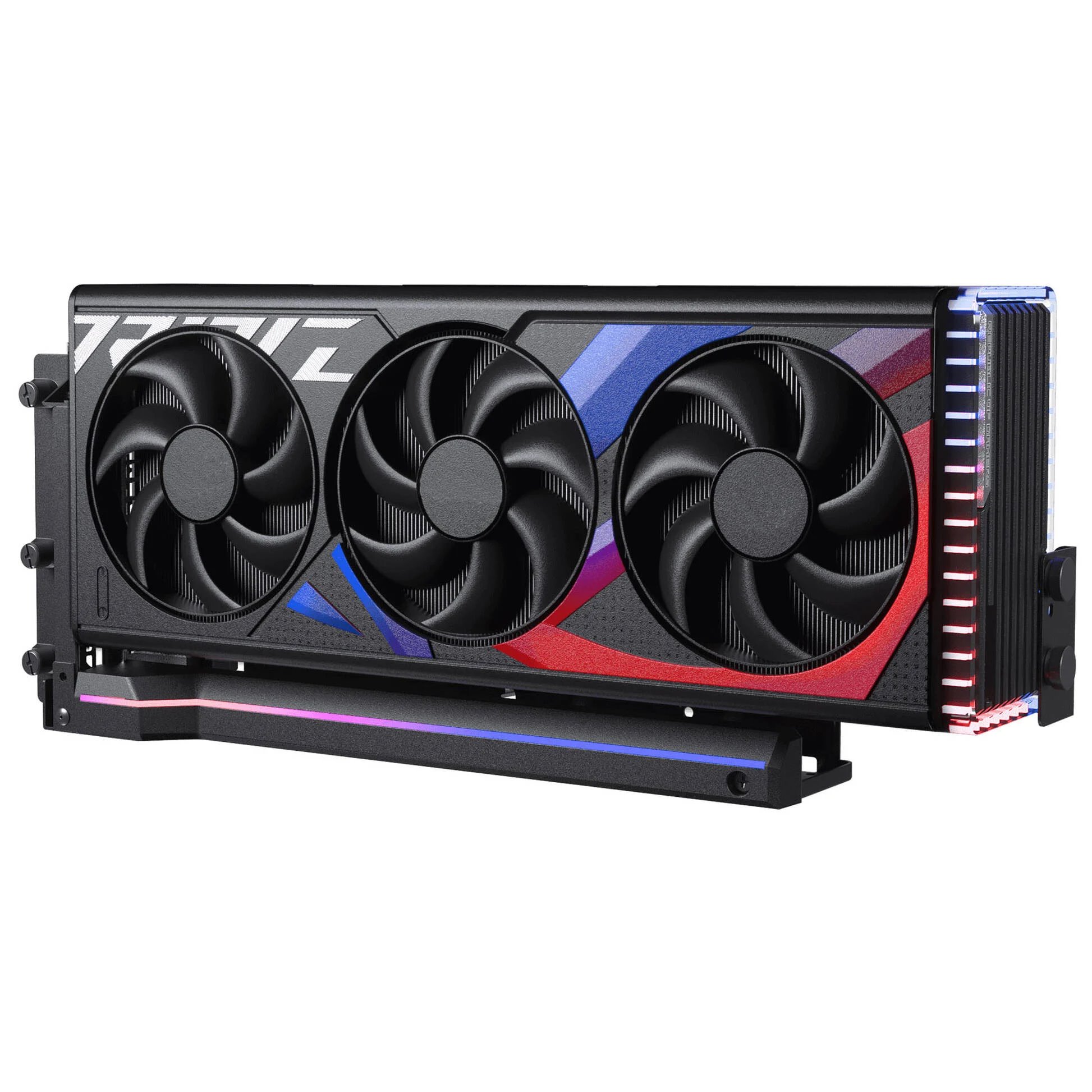 Phanteks Premium PCIe Gen 5 vertikálny držiak GPU, DRGB + PCIe 5.0 Riser Cable - 220 mm, čierny