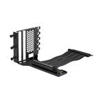 Phanteks Vertical GPU Bracket II + PCI-E 4.0 x16 riser ribbon cable, black