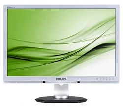 Philips 245P2ES 24" LCD silver 1920x1080, 5ms, 500.000:1, DVI, USB, pivot, repro, PowerSensor