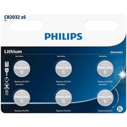 PHILIPS CR2032P6/01B Minicells Baterie, Lithium (6ks)