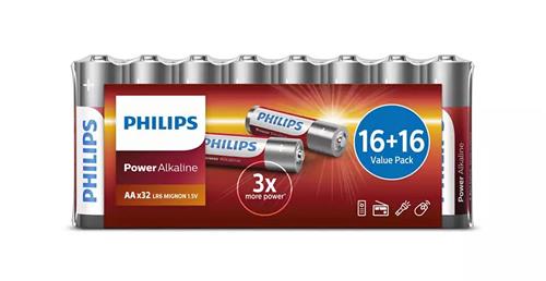 PHILIPS LR6P32FV/10 AA Power Alkaline (32ks)