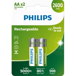 PHILIPS R6B2A260/10 AA Nabíjecí baterie (2ks)