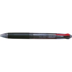 PILOT Guľôčkové pero "Feed GP4", čierne, stláčací mechanizmus, 4 farby, 0,25 mm