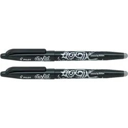 PILOT Roller "Frixion Ball", čierny, 0,7/0,35 mm, stierateľný, 2 ks v balení