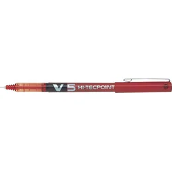 PILOT Roller s tekutým inkoustem "Hi-Tecpoint V5", červená, 0,3 mm
