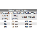 Pirelli P ZERO™ Race TLR Retro 30-622, SPEEDCore, 120 TPI, SmartEVO, Retro