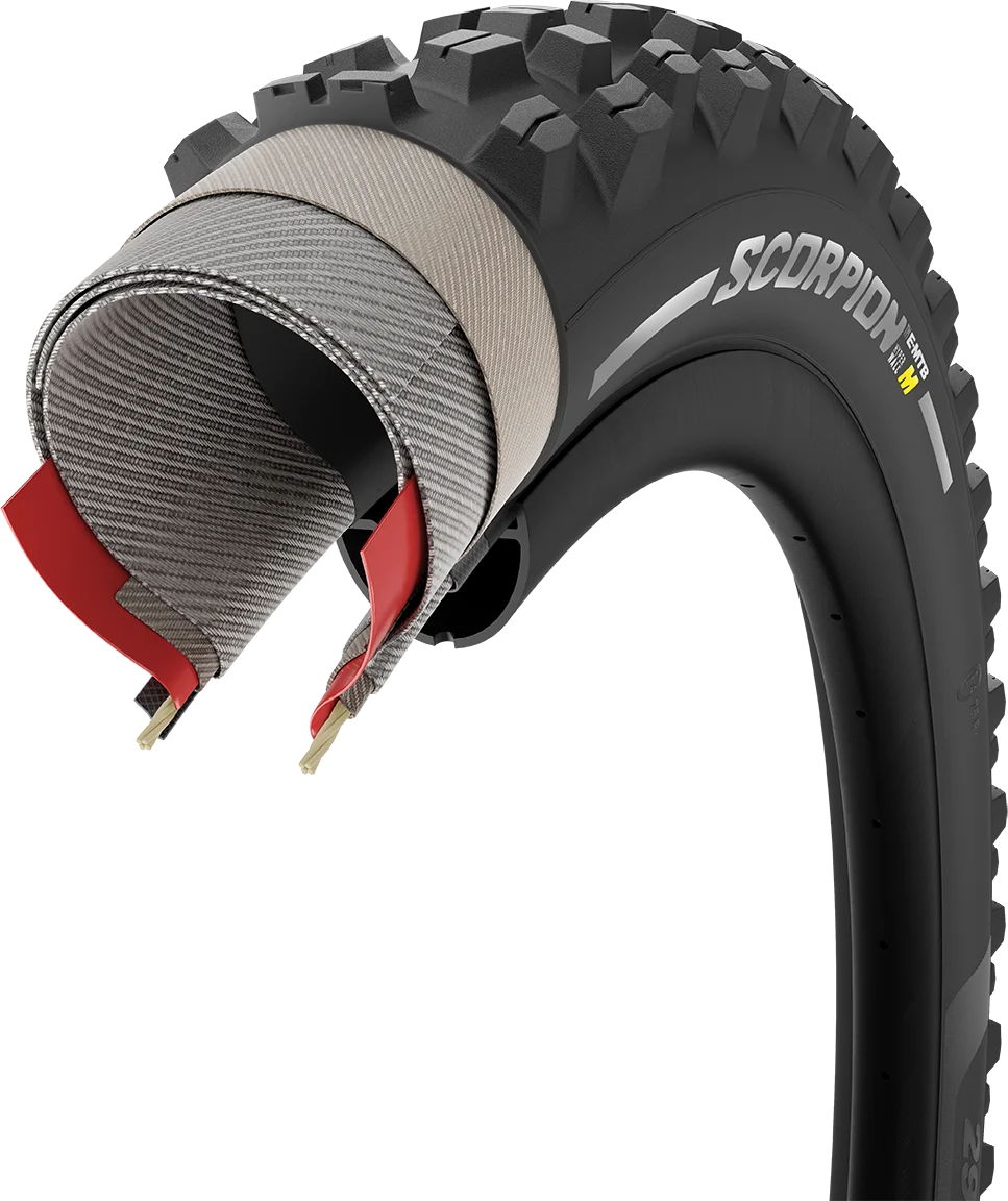 Pirelli Scorpion E-MTB M, 27,5 x 2,6, HyperWALL,60 tpi, SmartGRIP Gravity, Classic