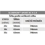 Pirelli Scorpion Sport XC H, 29 x 2.4, ProWALL, 60tpi, Pro (Endurance), čierna