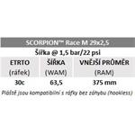 Plášť Pirelli Scorpion Race DH M, 29 x 2.5, DualWALL, 61 tpi - drátová patka, SmartEVO DH,