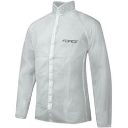 pláštěnka FORCE PVC čirá, suchý zip M 90708M - Oblečení - Pláštěnky