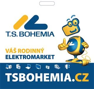 Plastová taška TSBOHEMIA.cz (certifikát Blue Angel)