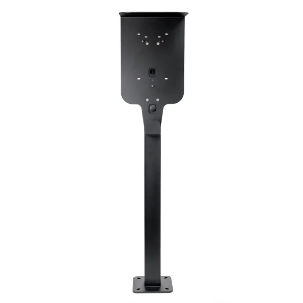 Platinet univerzální stojan se stříškou PEVSTANDUNI pro Wallboxy, pozink, držák kabelu, 130cm, černá