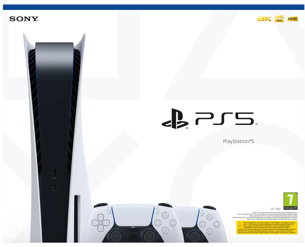 PlayStation 5 + 2x DualSense White
