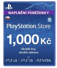 PlayStation Live Cards 1000 Kč