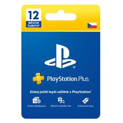 PlayStation Plus 12 měsíců - Dárková karta