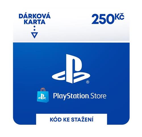 PlayStation Store CZ el. peněženka - kredit 250 Kč
