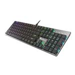 Plochá mechanická herná klávesnica GENESIS THOR 420, US layout, RGB