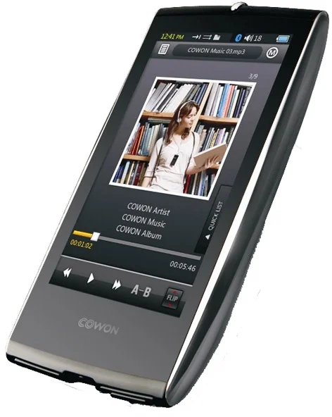 PMP přehrávač COWON S9 Titan Black, 16GB 3,3," LCD - dotykový 16 mil ...