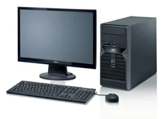 Počítač Fujitsu Esprimo P1510 Core i3-530,3GB,500GB, GF GT220 s 1GB, DVD-RW,CR,W7HP,KBC,MG